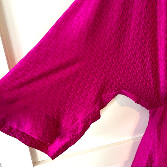 Zadig & Voltaire Women's Silk Cyclamen Pink Hailey Dress in Size XS - Picture 8 of 14